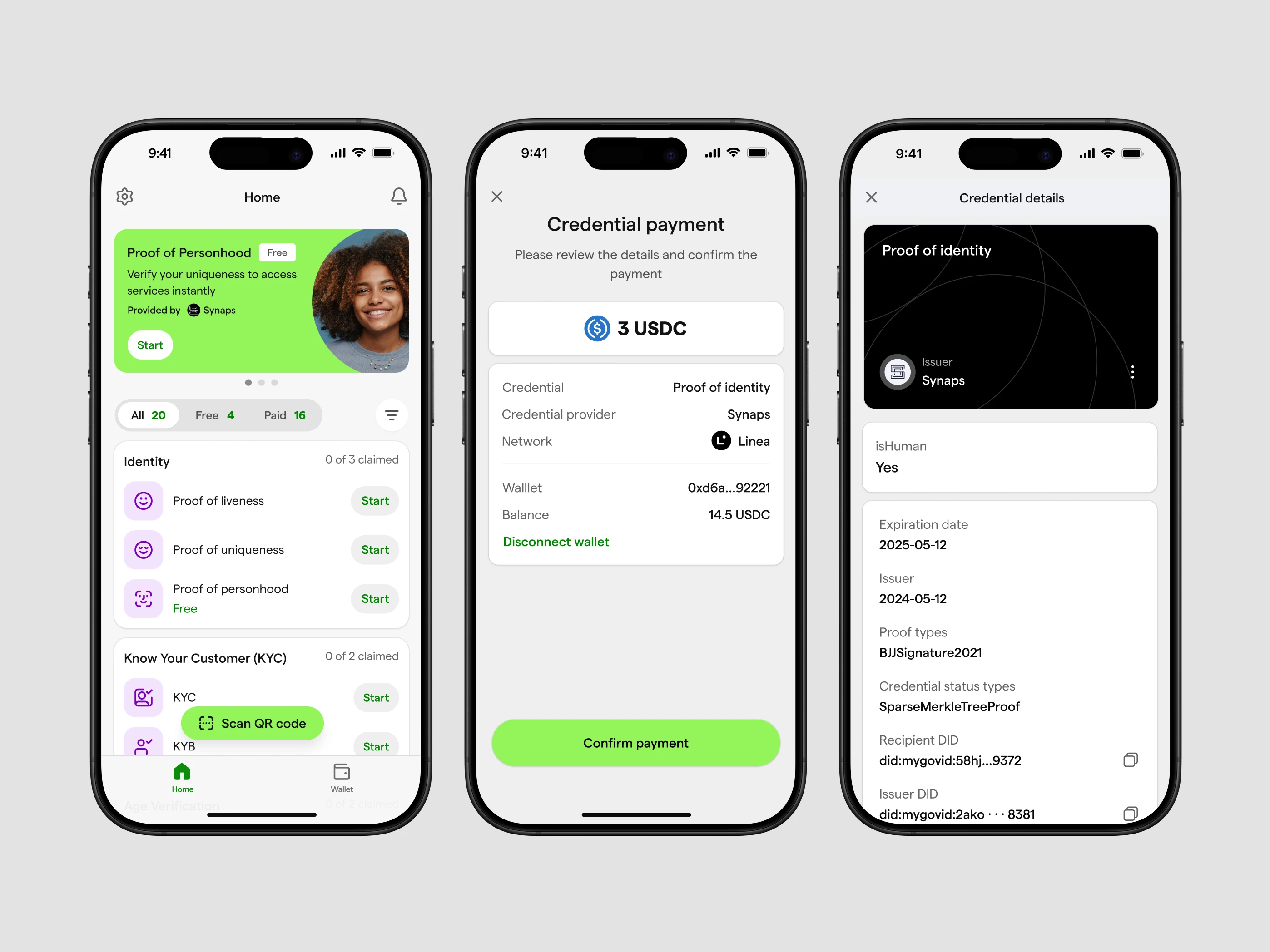 Privado Identity Wallet
